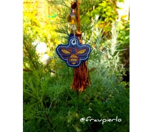 Stickdatei - ITH Anhänger Biene